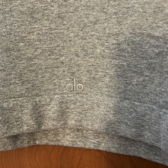 Alo Yoga Bae Cropped Hoodie Sweatshirt - Picture 7 of 9